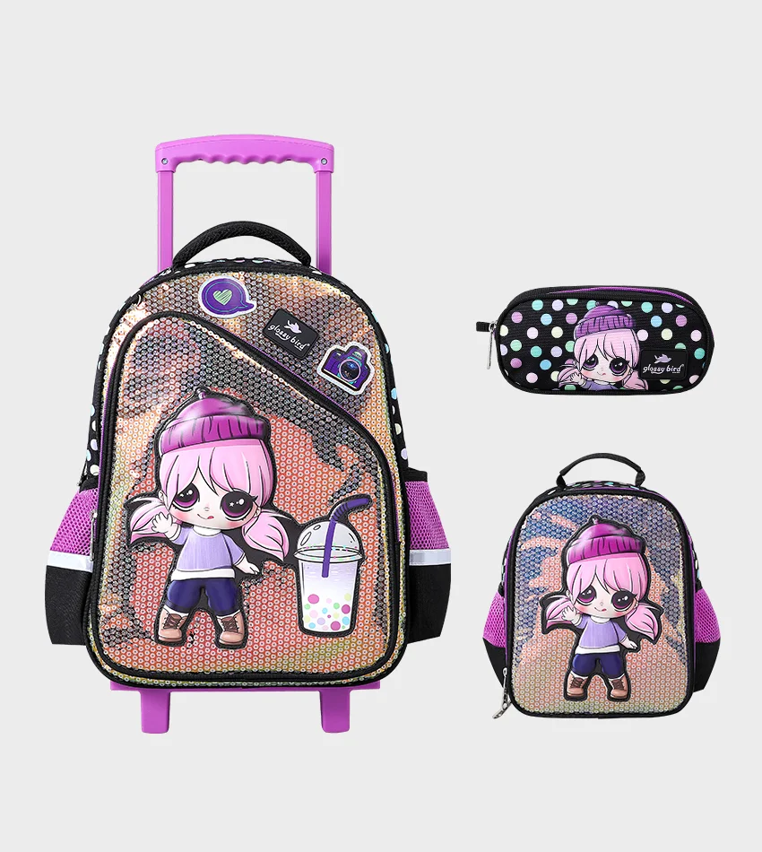 حقيبة مدرسية جر GB3907T